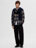 SELECTED HOMME Slim Fit Check Shirt, Skycap Checks