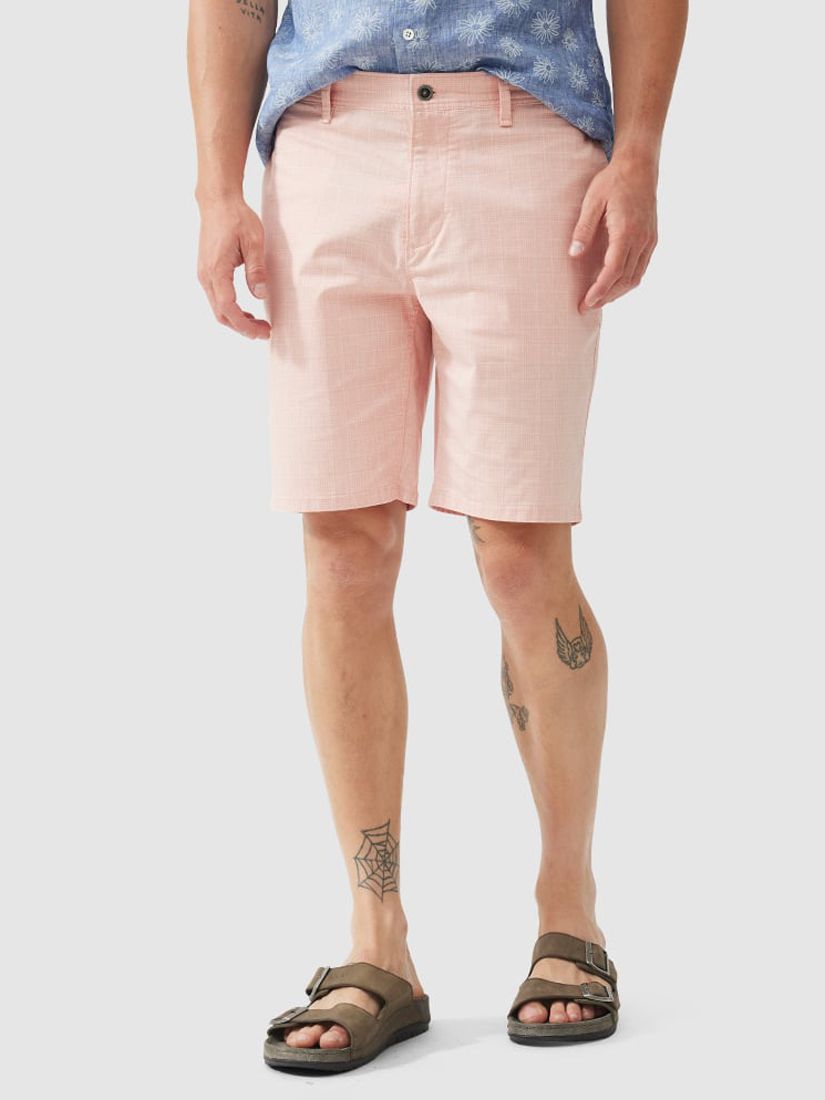 Rodd & Gunn Sacred Hill Cotton Straight Fit Bermuda Shorts, Quartz, 28