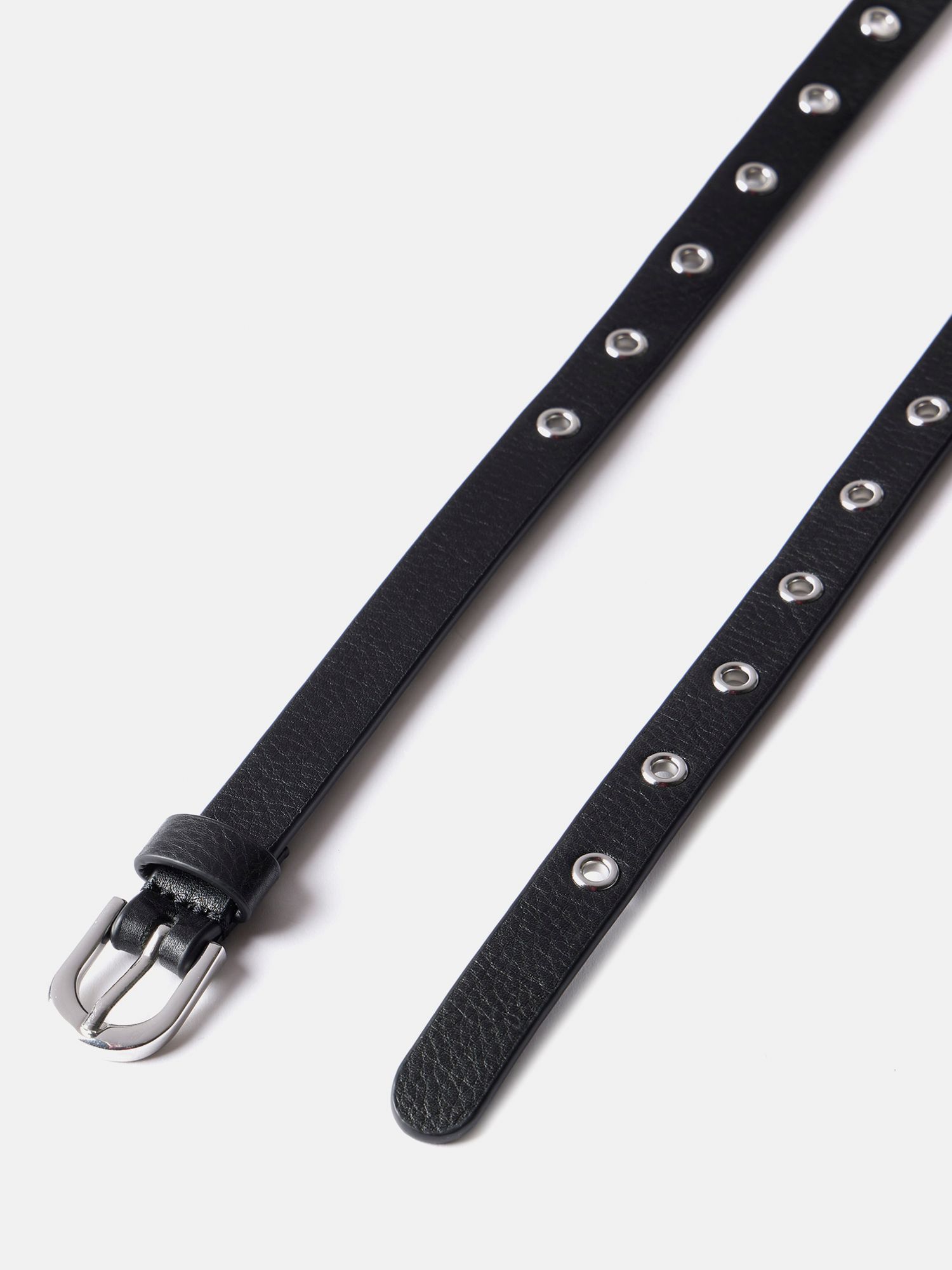 Buy Mint Velvet Skinny Leather Eyelet Belt, Belt Online at johnlewis.com
