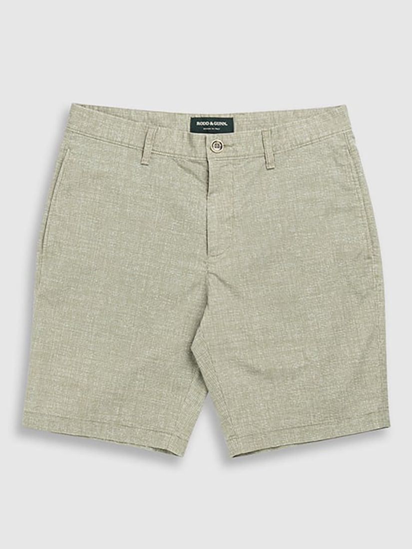 Rodd & Gunn Phillipstown Stretch Cotton Straight Fit Bermuda Shorts, Fern, 28