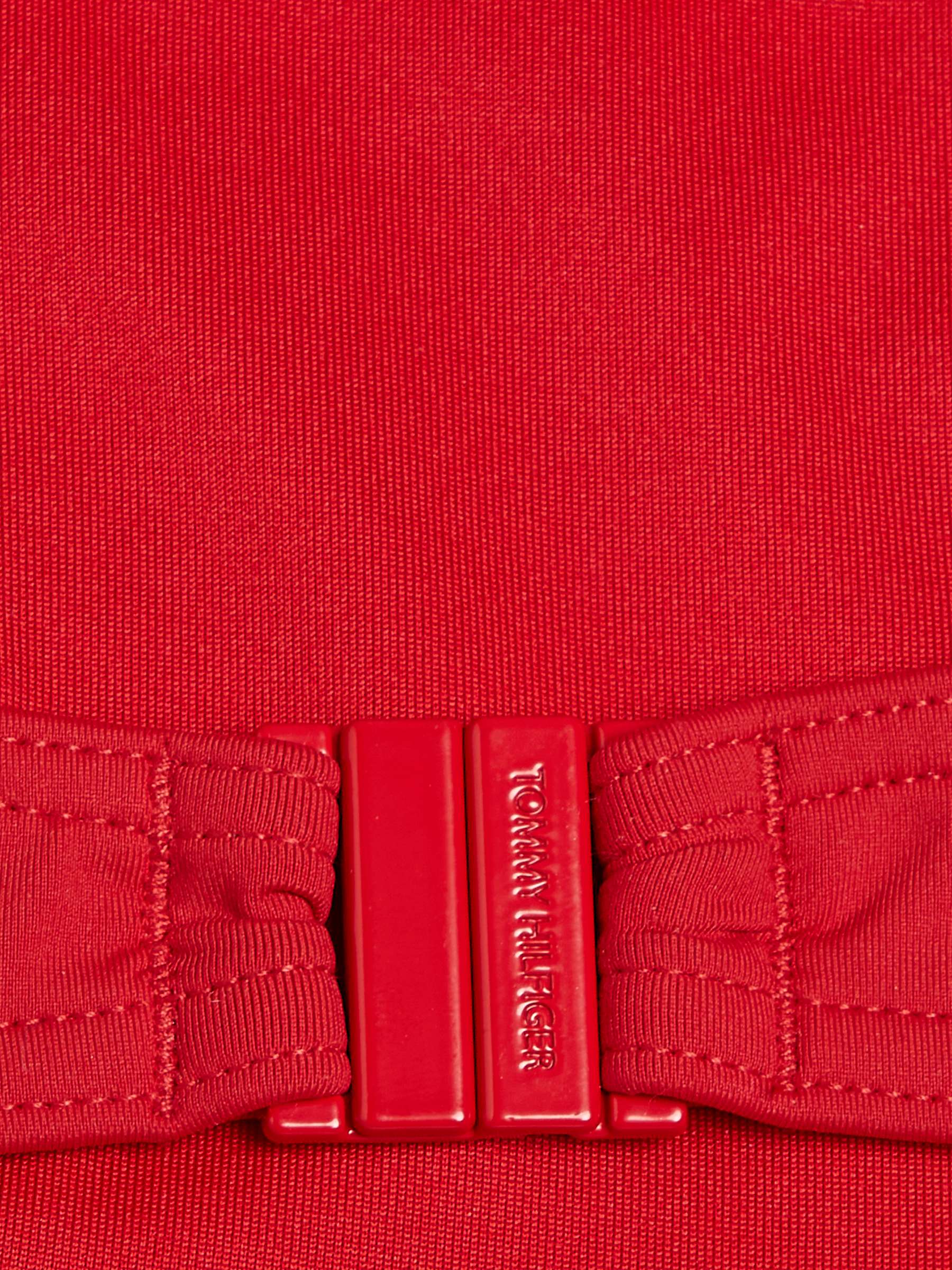 Buy Tommy Hilfiger Bralette Logo Swim Top, Primary Red Online at johnlewis.com