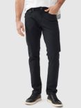 Rodd & Gunn Gunn Cotton Straight Fit Short Leg Jeans, Onyx