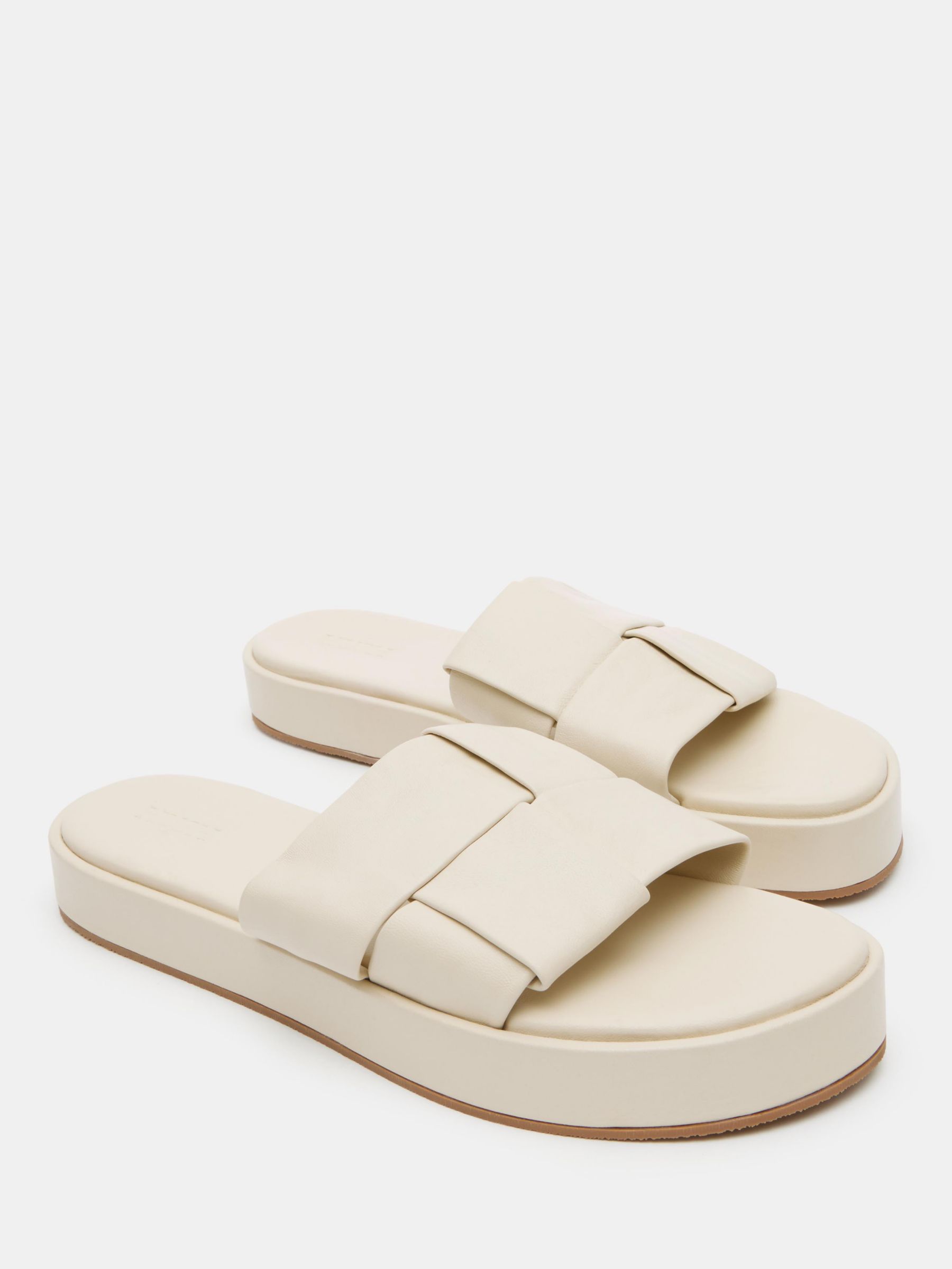 Buy HUSH Willa Leather Weave Sandals Online at johnlewis.com