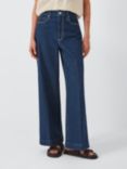 PAIGE Harper Organic Cotton Blend Wide Leg Trousers, Casa