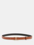 HUSH Remy Leather Reversible Belt, Black/Tan