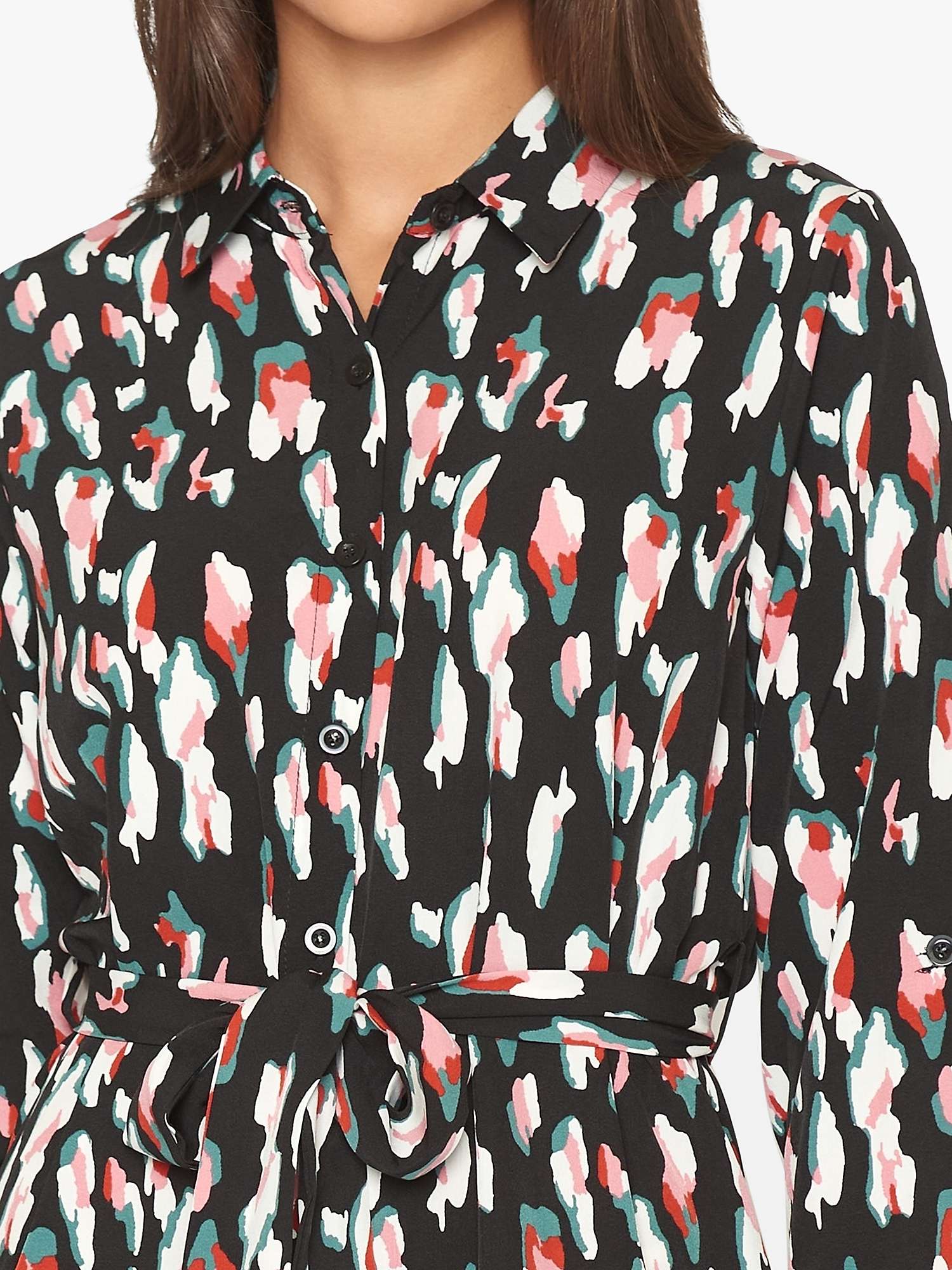Buy Sisters Point Animal Print Shirt Midi Dress, Multi Online at johnlewis.com