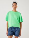 HUSH Flo Oversized Cotton T-Shirt, Poison Green