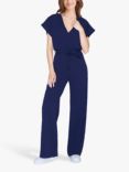 Sisters Point Girl Wide Leg Jumpsuit, Navy