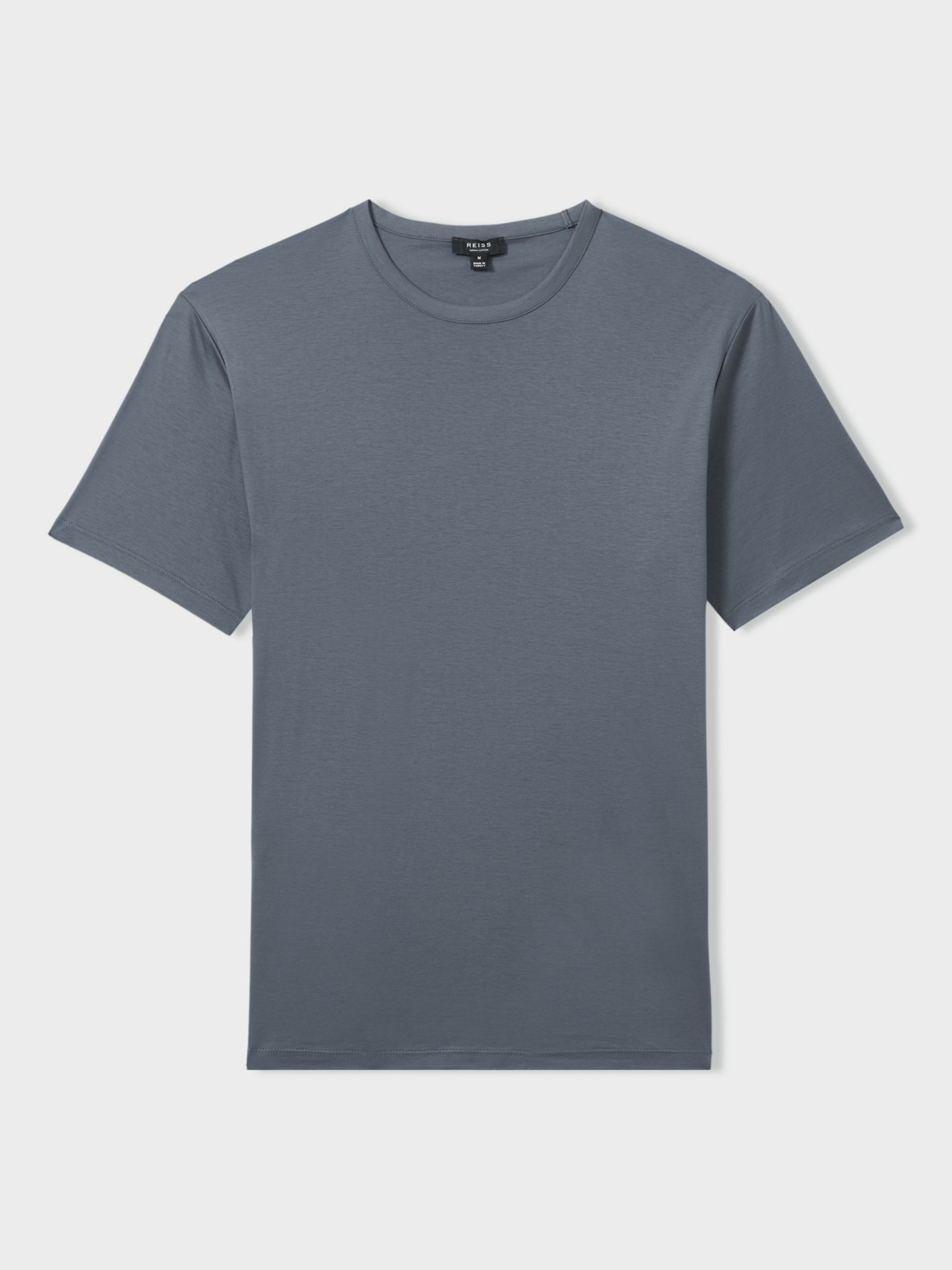 Reiss Capri Regular Fit T-Shirt, Airforce Blue, XS