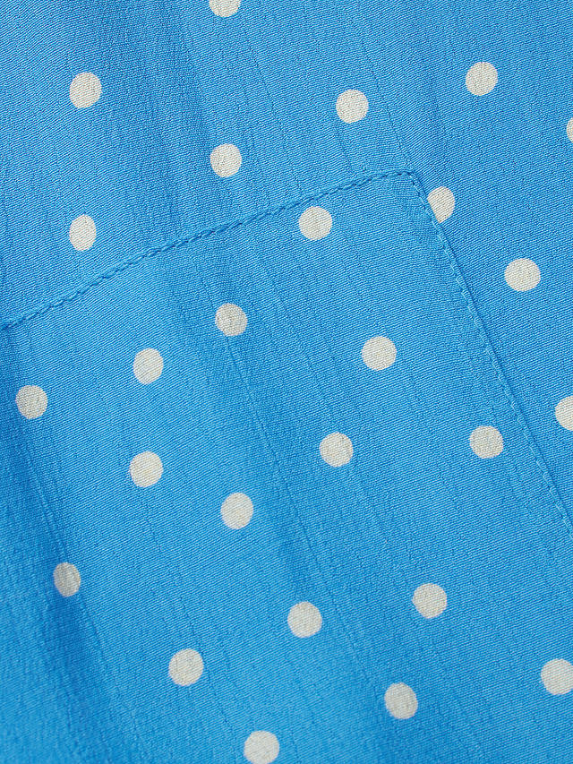 Lollys Laundry Paris Dot Print Midi Dress, Blue