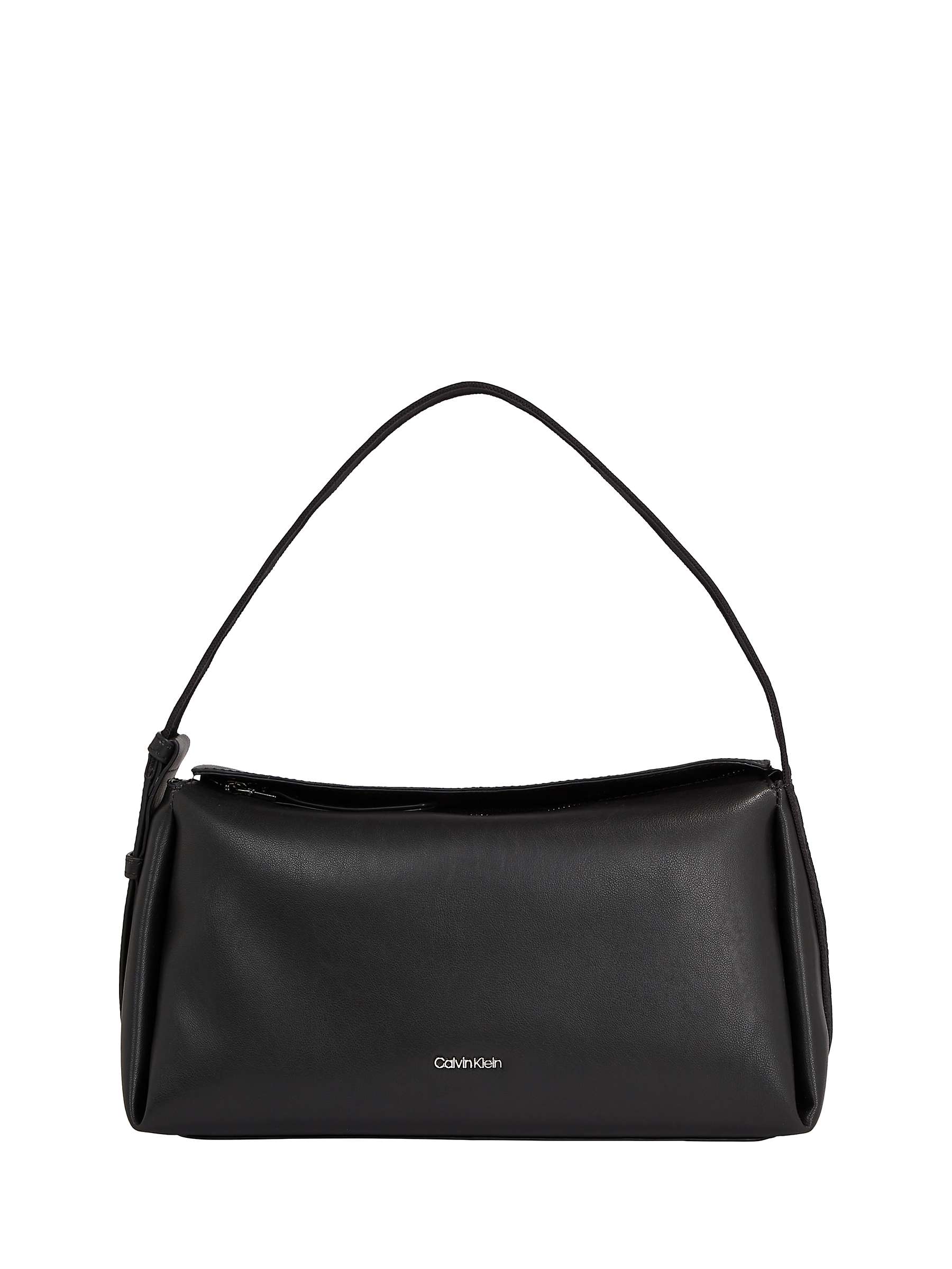 Buy Calvin Klein Shoulder Bag, Black Online at johnlewis.com