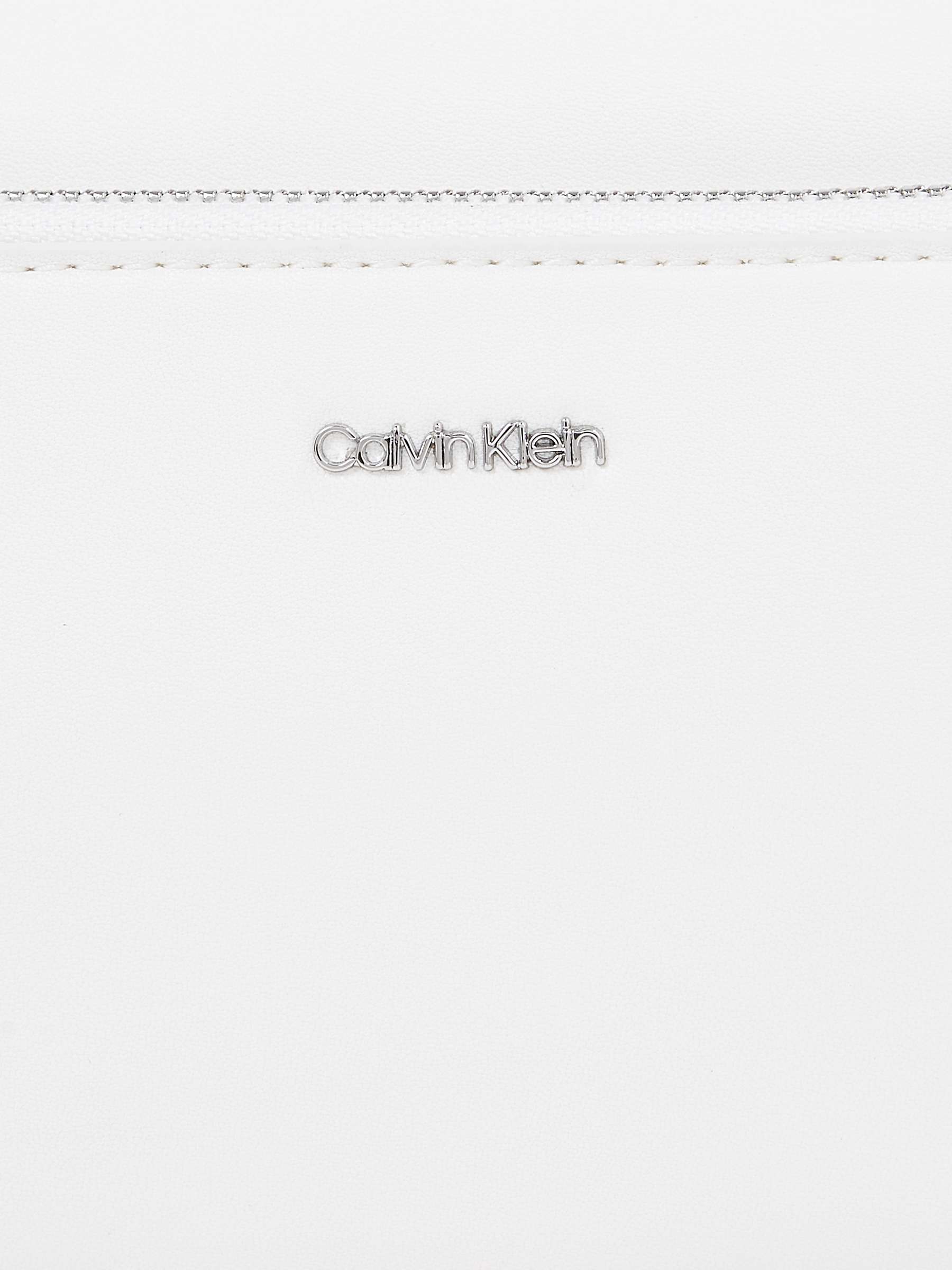Buy Calvin Klein Cross Body Camera Bag, Bright White Online at johnlewis.com