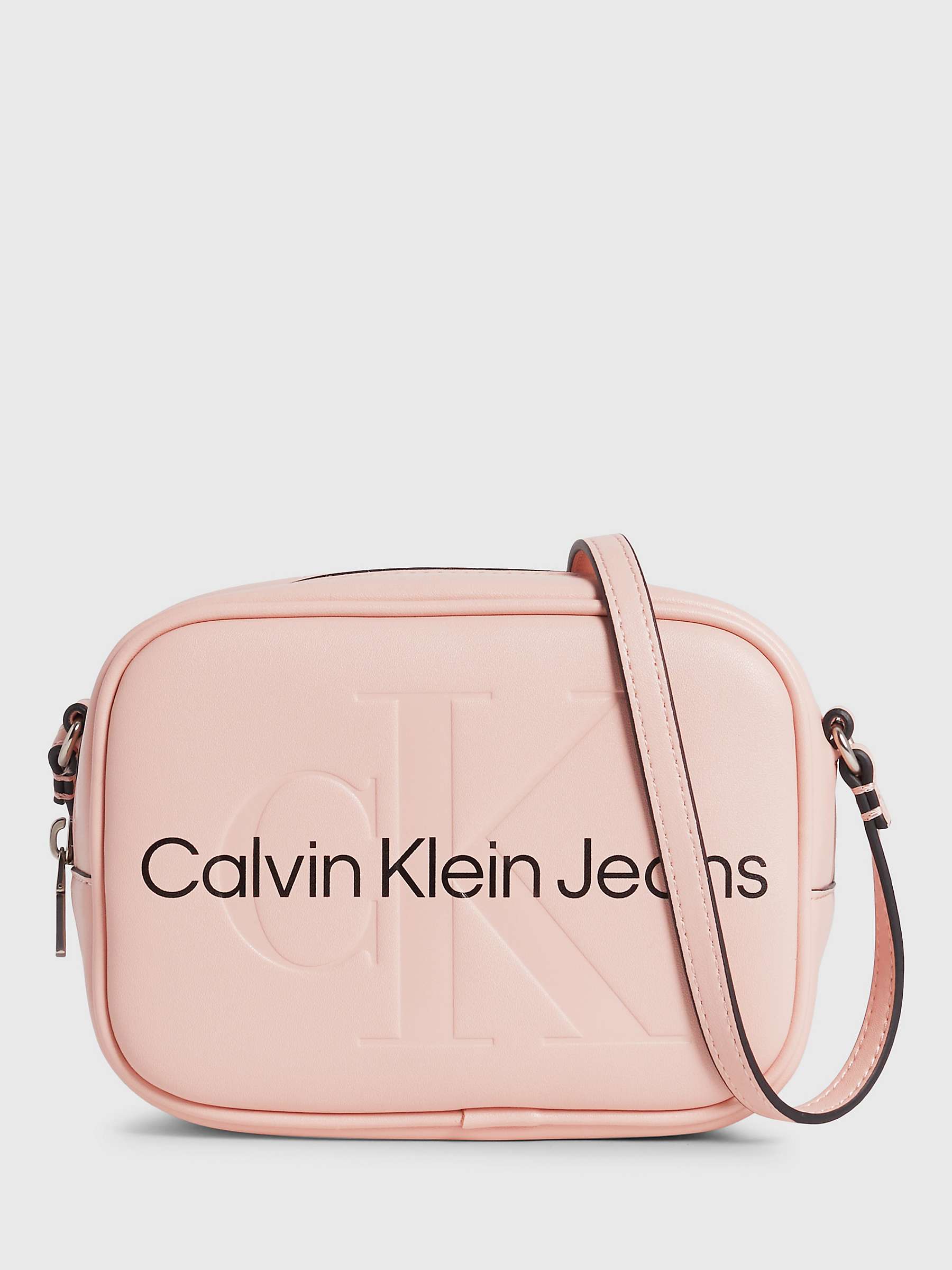 Buy Calvin Klein Scuplted Camera Cross Body Bag, Pale Conch Online at johnlewis.com