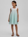 Reiss Kids' Coco Ombre Tulle Tired Dress, Blue