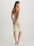 Calvin Klein Knitted Jumper Dress, Green Haze