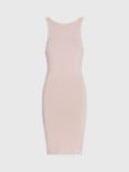 Calvin Klein Archive Knitted Mini Dress, Sepia Rose