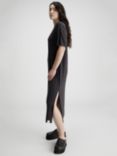 Calvin Klein Modal Long T-shirt Dress, Ck Black