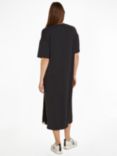 Calvin Klein Modal Long T-shirt Dress, Ck Black