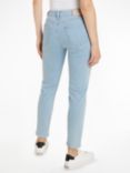 Calvin Klein Mid Rise Slim Leg Ankle Jeans, Light Blue