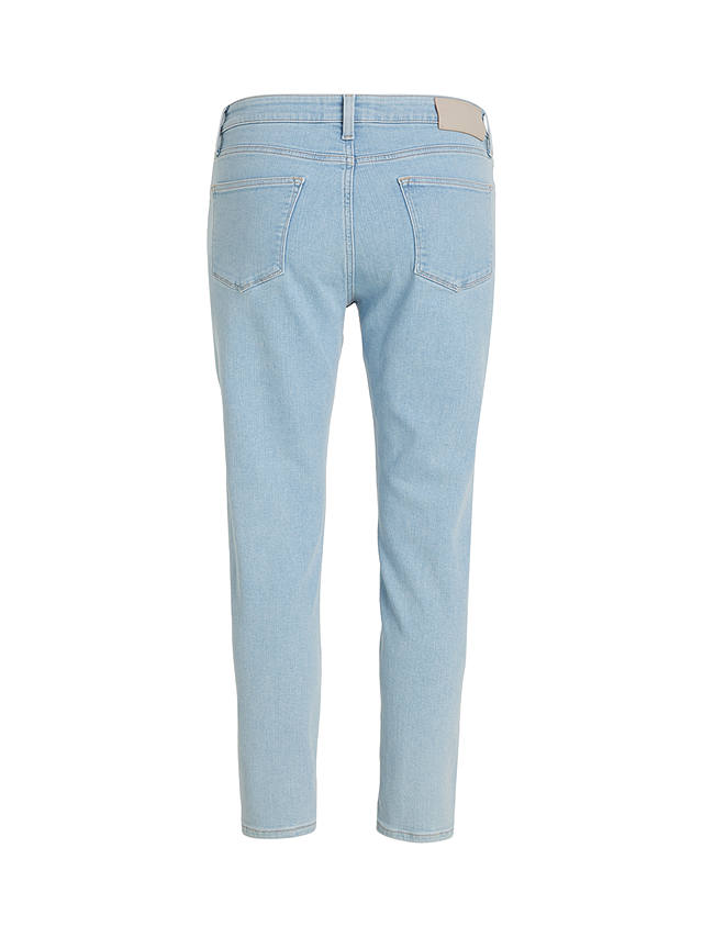 Calvin Klein Mid Rise Slim Leg Ankle Jeans, Light Blue