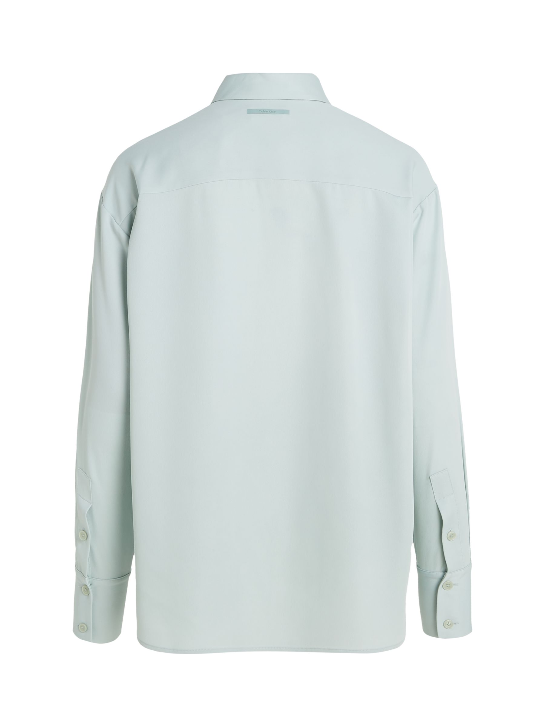 Buy Calvin Klein Recycled Relaxed Shirt, Morning Frost Online at johnlewis.com