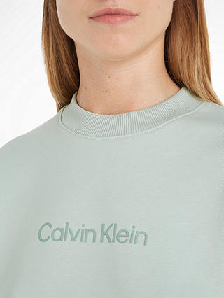 Calvin Klein Logo Sweatshirt, Morning Frost