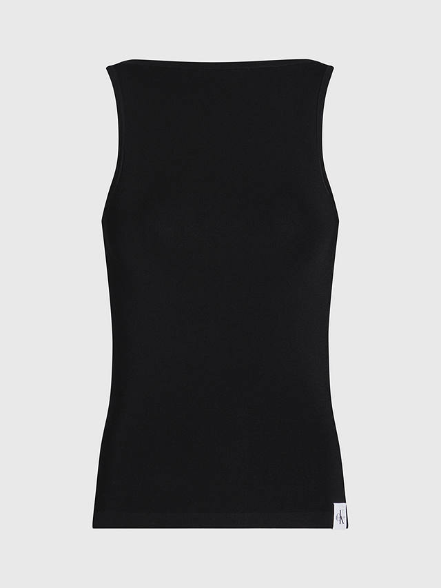 Calvin Klein Archieve Knitted Tank Top, Black