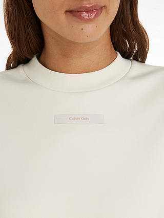 Calvin Klein Mini Logo Sweatshirt, Turtledove