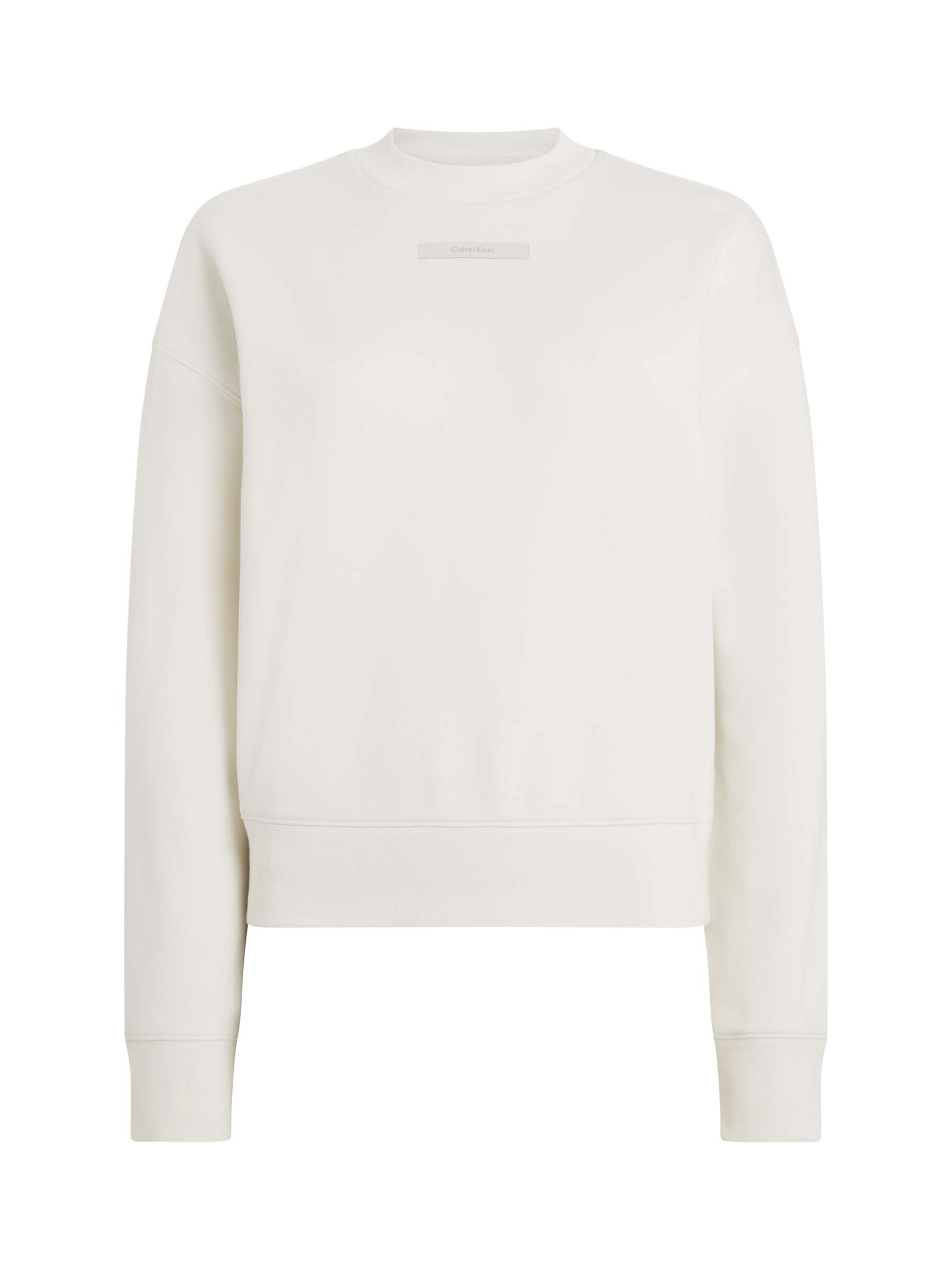 Buy Calvin Klein Mini Logo Sweatshirt, Turtledove Online at johnlewis.com