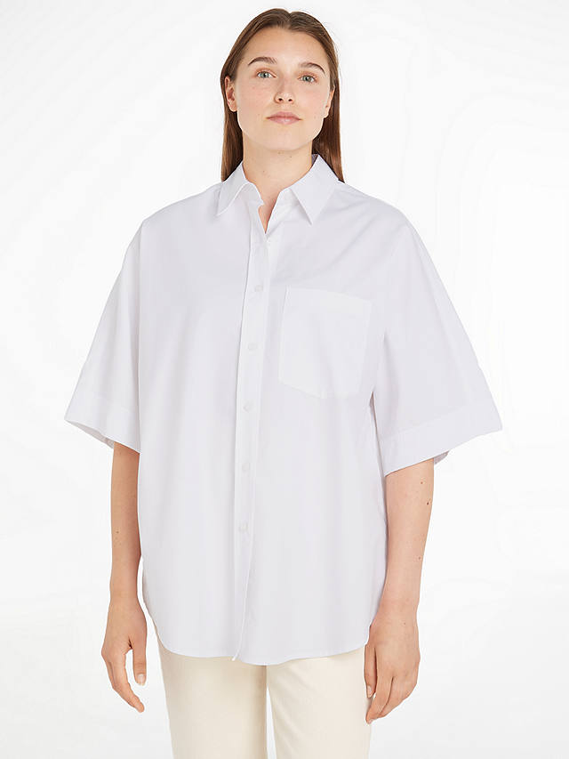 Calvin Klein Oversized Shirt, Bright White
