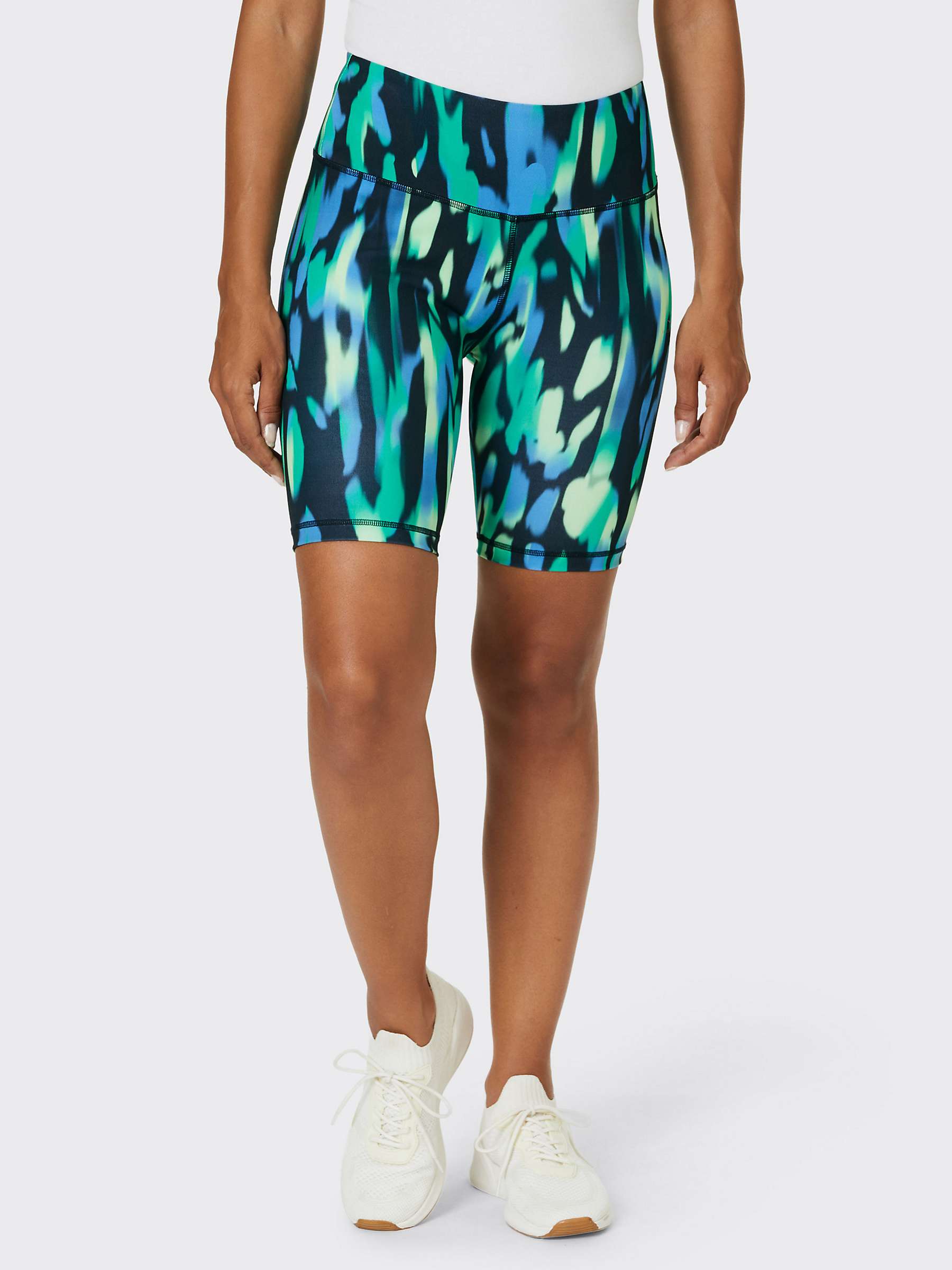 Buy Venice Beach Beca Shorts, Green/Multi Online at johnlewis.com