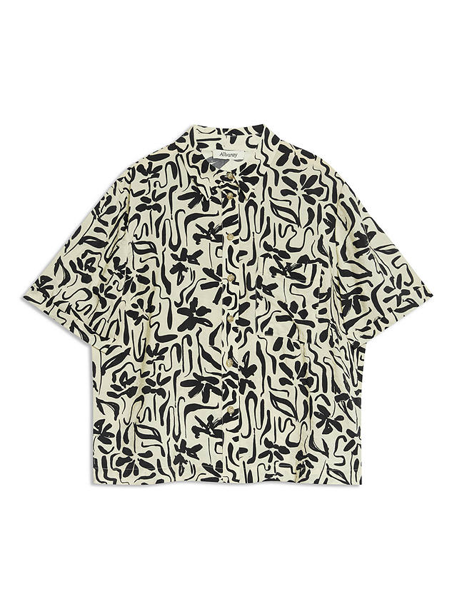 Albaray Brushstroke Shirt, Cream