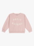 Petit Bateau Kids' Logo Jumper, Saline