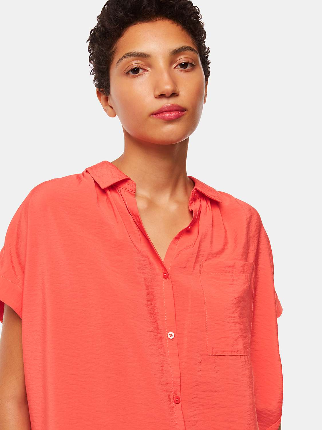 Buy Whistles Nicola Relaxed Shirt Online at johnlewis.com