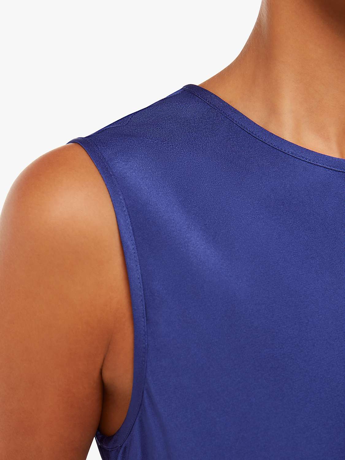 Buy Whistles Clara Longline Shell Top Online at johnlewis.com