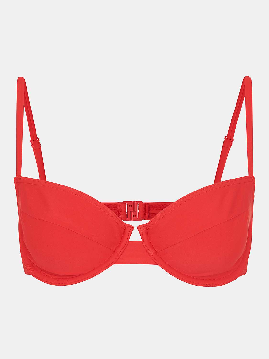Buy Whistles Lillie Underwired Bikini Top, Red Online at johnlewis.com