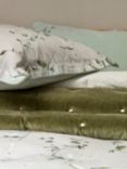 Christy Hampton Cotton Duvet Cover Set, Jade