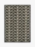 Orla Kiely Linear Stem Wool Rug, Slate
