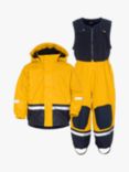 Didriksons Kids' Boardman Waterproof Set, Oat Yellow