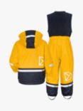 Didriksons Kids' Boardman Waterproof Set, Oat Yellow