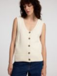 SELECTED FEMME Sleevless Knit Waistcoat, Birch