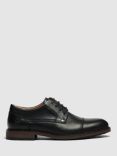 Rodd & Gunn Darfield Leather Derby Shoes, Onyx Wash