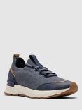 Rodd & Gunn Gunn-Runner Flow Merino Wool Trainers, Denim