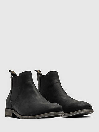 Rodd & Gunn Ealing Leather Chelsea Boots, Nero