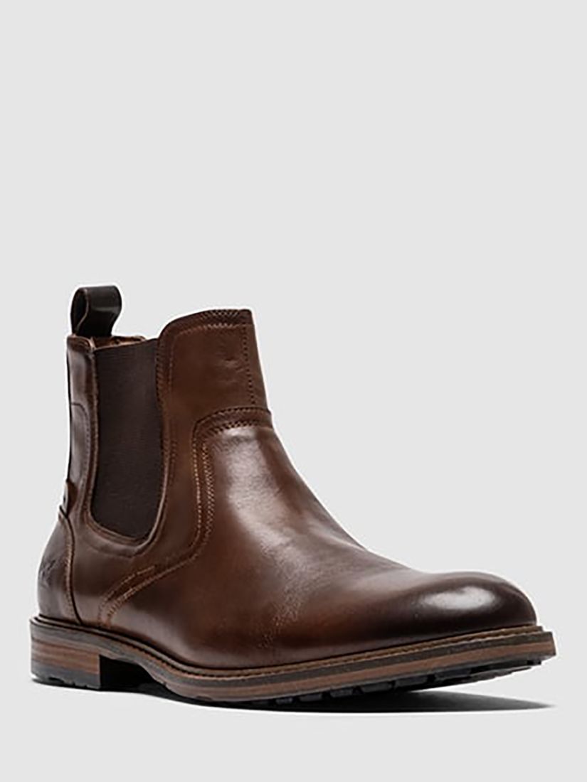 Rodd & Gunn Dargaville Leather Chelsea Boots, Amaretto