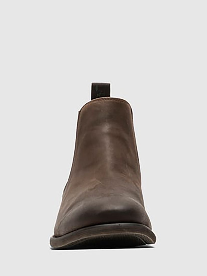 Rodd & Gunn Ealing Leather Chelsea Boots, Chocolate, EU40