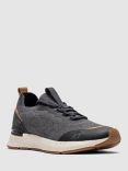 Rodd & Gunn Gunn-Runner Flow Merino Wool Trainers, Charcoal