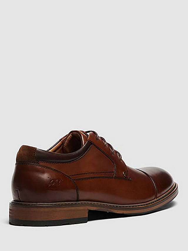 Rodd & Gunn Darfield Leather Derby Shoes, Amaretto