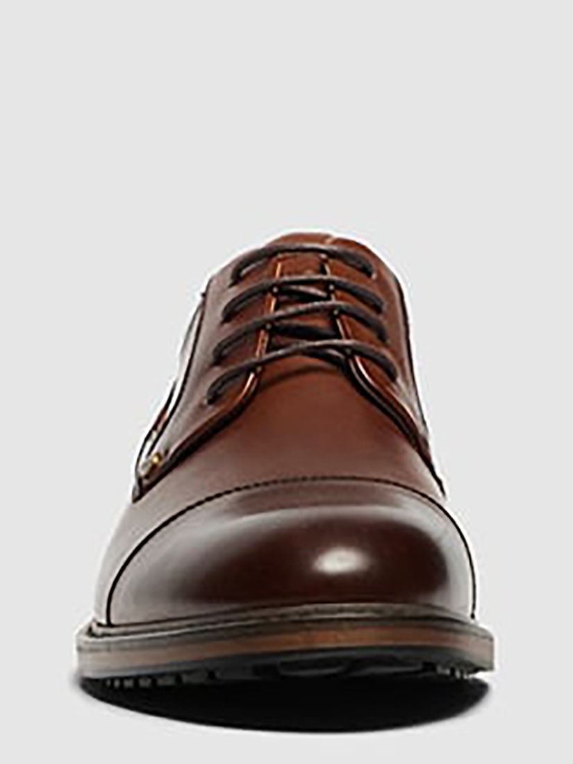Rodd & Gunn Darfield Leather Derby Shoes, Amaretto, EU40