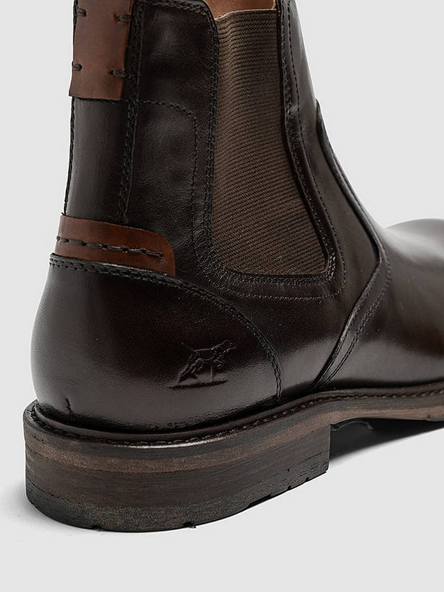 Rodd & Gunn Dargaville Leather Chelsea Boots, Chocolate